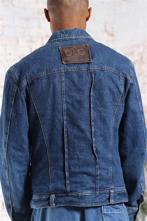 dolce and gabbana denim jacket vintage